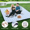 sapsisel - Manta de Picnic de 80 x 80 Pulgadas,