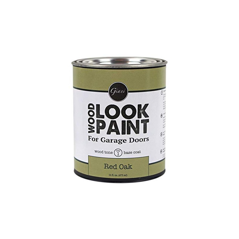 Giani Wood Look Paint for Garage Doors- Step 1 Wood