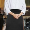 Kaslaider Half Waiter's Apron, Adjustable Cooking Apron, Unisex Apron Waist