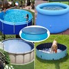 WINOK Pool Covers for Round Diameter 183 cm Swimming Pool,