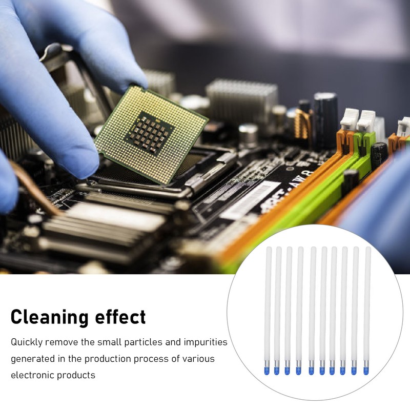 10PCS 135mm Sticky Swab Silicone Pen High Viscosity Dust Removal