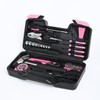 144-Piece Pink Tool Kit Basic Home Repair Tool Set General