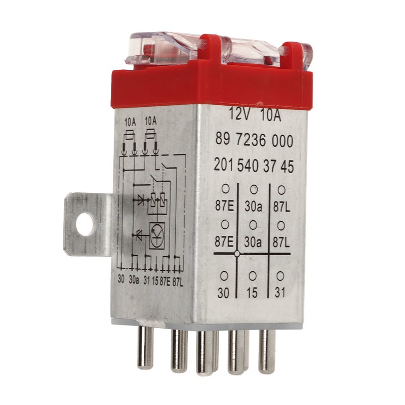 Overload Protection Relay Stable Performance Wear Resistant 2015403745 for R107
