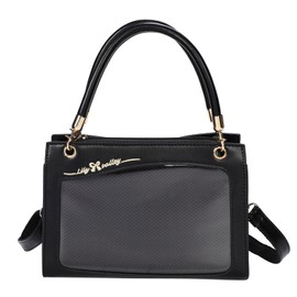 Harugio Small Pain Bag, Mini, Pain Bag, Pearl, Ribbon, Shoulder Bag, Stylish, Cute, Handbag, 2-Way, Pushing Activity, Ota Activity, Thrust Bag, Popular, Black, White, Blue, Black