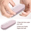 Aoyswuz 5 Pieces Nail Brushes Multicolor, Small Size Plastic Nail