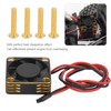 30x30mm Aluminum Cooling Fan 28000RPM Used for RC540 Brushless Motor