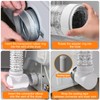 Dryer Vent Hose For Tight Space,90 Degree Hose Elbow,Indoor Dryer