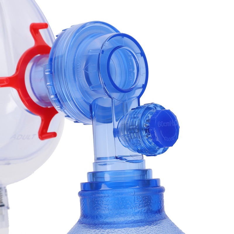 PVC Breathing Manual Resuscitator Emergency Aid Artificial Resuscitation DevicesChild 2#