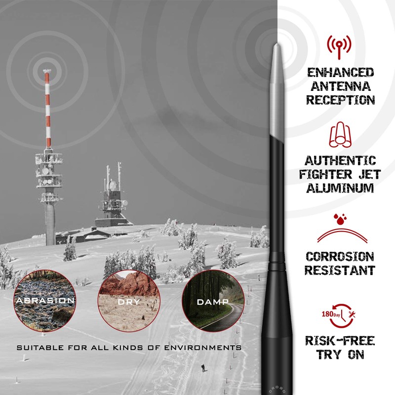 DROGO 4" SnagX Replacement Antenna for Chevy Colorado 2015-2022 |