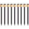 SISI UK® 30 HARDENED PICTURE PINS WITH KNURLED BRASS HEAD