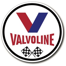 World Graphic Valvoline V2 motor oil sticker decal hotrod ratrod vintage look car drag race