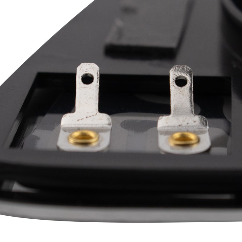 TRQ Right Mirror Glass Compatible with 2015-2021 Volkswagen Golf 2015-2019