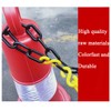 MACHSWON 2m Plastic Chains Barrier Safety Post Cone Isolation Fence