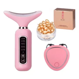 Beauty Instrument Kit Tonificador Cara Y Papada Ems- Galvánica- Vibración