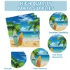 200Pcs Summer Beach Party Supplies Tropical Ocean Plates and Napkins