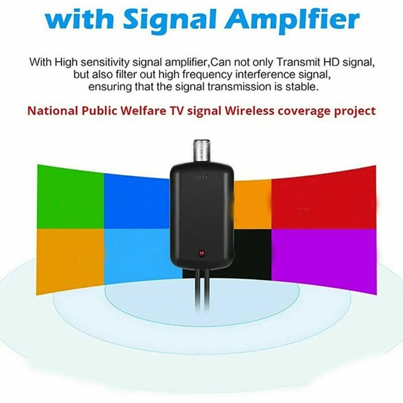 5600 Miles Range TV Antenna Digital HD Antena Indoor HDTV