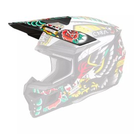 ONEAL O'Neal 3 Series Inked Replacement Helmet Visor Multi 0625-330