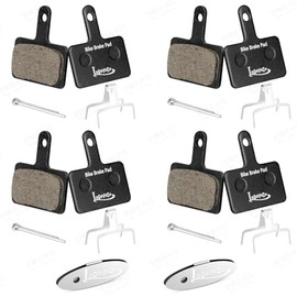 4 pares/2 pares de pastillas de freno de bicicleta, pastillas de freno de bicicleta con herramientas de instalación, pastillas de freno de disco para Trp Deore Br Shimano Tektro - MT200 M355