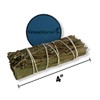 NESSASTORES - Rosemary + Eucalyptus Smudge Incense 4" Bundle #JC-201