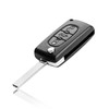 3-Button Remote Control Type Blade Case for Peugeot 207 308