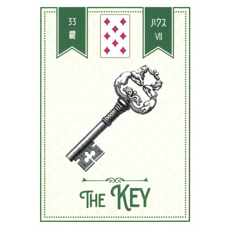 Elements Lenormand | Triple K | 54 Cards with Keyword