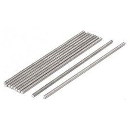 uxcell M3 x 100mm 0.5mm Pitch 304 Stainless Steel Fully Threaded Rods Hardware 10 Pcs