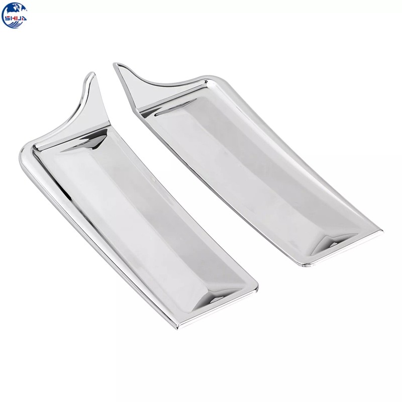Unbranded Chrome Rear Fender Saddlebag Filler Panel For Harley 14-UP