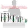 Verdeho 304 stainless steel food storage containers with lids lock