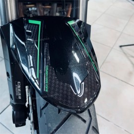 BLACK DOVES GRAPHICS 3D Protection Resin Stickers Compatible MOTORCYCLE KAWASAKI Versys 1000 2019 2022 (FENDER Protection)