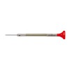 Bergeon 30081-120 Solo – Screwdriver (POM), Stainless Steel/Red)