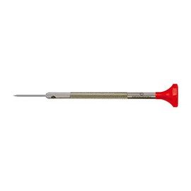 Bergeon 30081-120 Solo – Screwdriver (POM), Stainless Steel/Red)