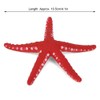 Zerodis Aquarium Simulated Fish, Lifelike Glowing Plastic Fake Starfish Ornament
