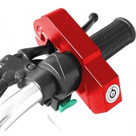 Motorcycle Handlebar Lock, Anti Theft Grip Handle Lock Motorcycle Handlebar Throttle Brake Lock Dirt Bike Lock Moped Locks Motorcycle Handle Lock Bicycle Break for Scooter ATVs