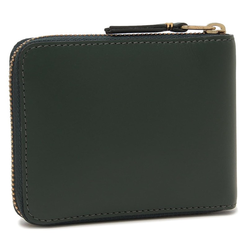 Comme des Garcons SA7100 Bi-Fold Wallet, Mini Wallet, Green, Men's,