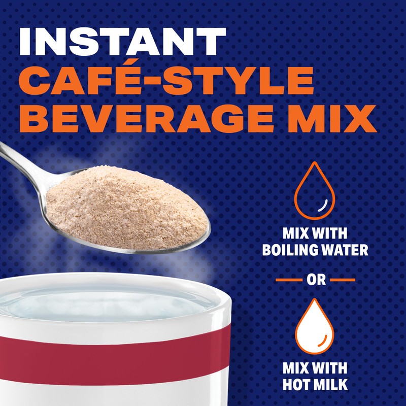 Maxwell House Instant Cafe-Style Beverage Mix, Easy to Prepare, 1