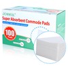 Super Absorbent Commode Pads for Bedside Toilet Chair Buckets and