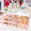 ylnurac ylnurac 60Sets Dessert Boxes Charcuterie Boxes with Clear Lids,