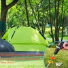 BOOSHMall 10 Stück Drehbare Zeltheringe mit Gewinde, Schraubheringe, Felsboden-Erdnägel für