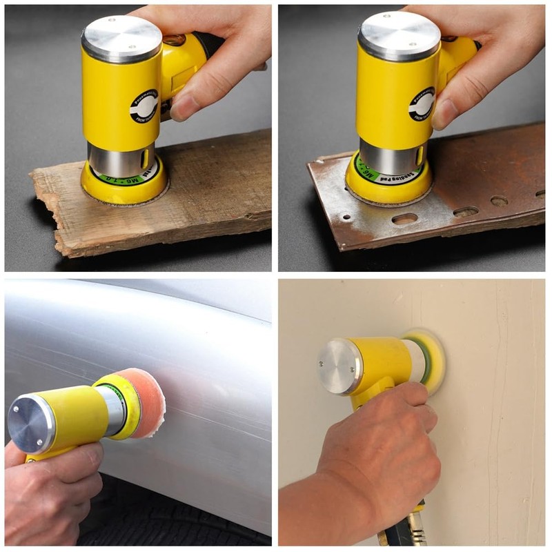 Roarrter Mini 2 / 3Inch Air Sander Pneumatic Polisher Grinder