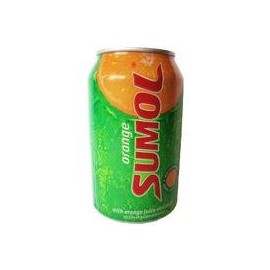 Sumol Laranja Orange Soda Portugal 12 oz. Cans 24 pack