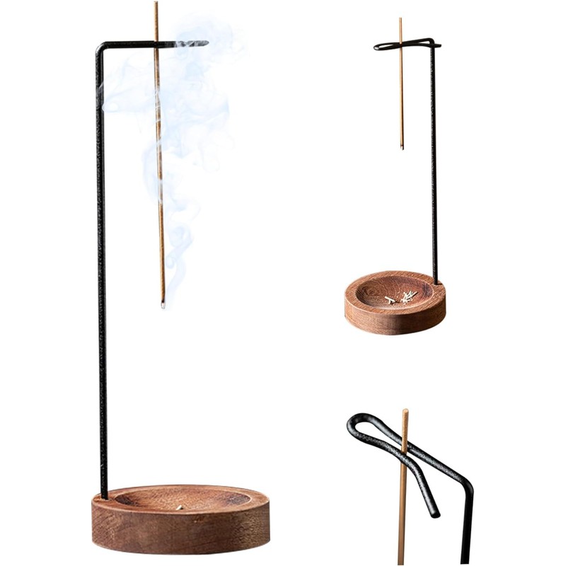 Incense Holder Set, Upside Down Incense Ash Catcher, Incense Sticks