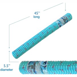 VOS Mega Foam Pool Wavy Noodle, Premium & Big, Super Soft Pool Noodle for Swimming and Floating, Pool Floats, Lake Floats for Adults & Kids, Single Pack (Pinkie Pie)