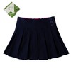 Bienzoe Girls School Uniform Skirt: Kids Adjustable Waist Stretchy Skort
