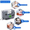 TITBIT Label Tape for Brother TZE231 TZE-231 TZ231 TZ-231 P-Touch