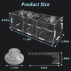 PINVNBY Acrylic Fish Breeding Box，Guppy breeding Box Acrylic Fish Isolation