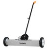 Toolwiz Magnetic Pick Up Sweeper with Wheels 24-inch Large Magnet