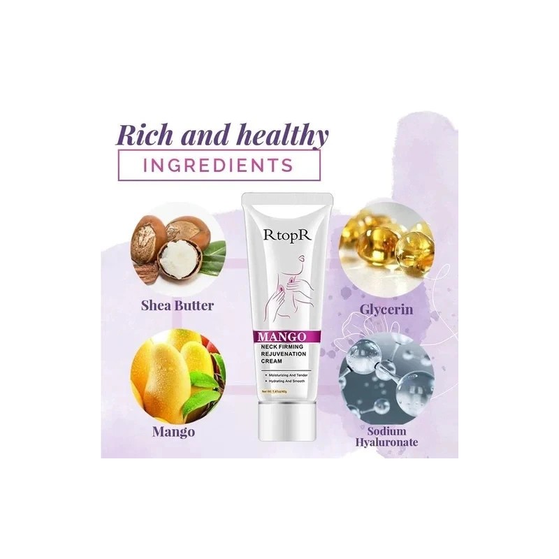 Rtopr Neck Firming Cream Anti Wrinkle Repair Elasticity Lifting Reversal