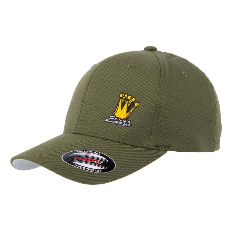 2Stoned Flexfit Baseball Cap with Stick Crown Various Colours and