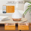 Cozary Diffusore di Oli Essenziali, 400ml Diffusore di Aromi Umidificatore