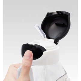 Skater PDSH6DX-A Pokémon 23N Water Bottle with Straw, One Push for Kids, 18.9 fl oz (530 ml)